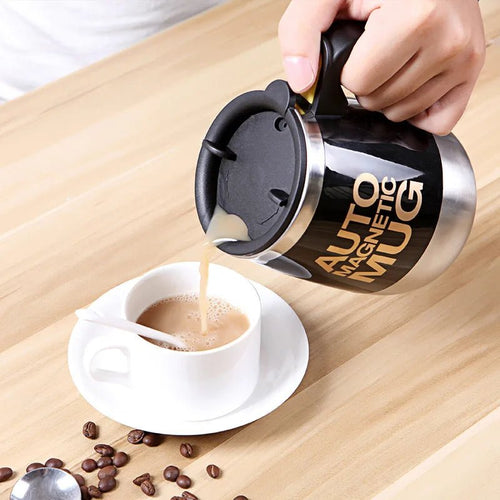 450ml Smart Self-Stirring Magnetic Coffee Mug ☕ - securova.shopsecurova.shopsecurova.shop14:200002984#1PCS Magnet White;26:200006903#400ml1PCS Magnet White450ml Smart Self-Stirring Magnetic Coffee Mug ☕400ml