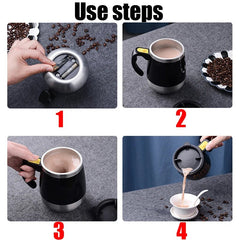 450ml Smart Self-Stirring Magnetic Coffee Mug ☕ - securova.shopsecurova.shopsecurova.shop14:200002984#1PCS Magnet White;26:200006903#400ml1PCS Magnet White450ml Smart Self-Stirring Magnetic Coffee Mug ☕400ml