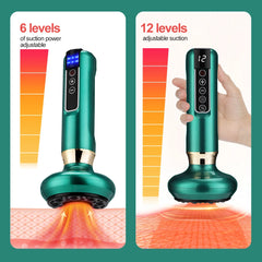 💆‍♀️✨ Intelligent Vacuum Cupping Set | Suction Massage & Guasha