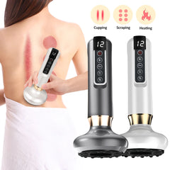 💆‍♀️✨ Intelligent Vacuum Cupping Set | Suction Massage & Guasha