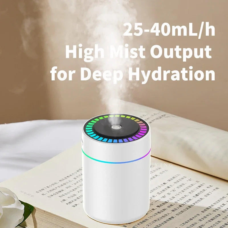 💧✨ 180ML Mini USB Air Humidifier | Aroma Diffuser 🌿