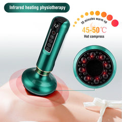 💆‍♀️✨ Intelligent Vacuum Cupping Set | Suction Massage & Guasha