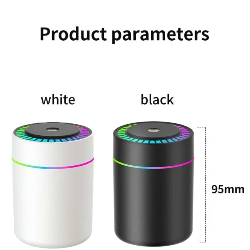 💧✨ 180ML Mini USB Air Humidifier | Aroma Diffuser 🌿