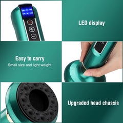 💆‍♀️✨ Intelligent Vacuum Cupping Set | Suction Massage & Guasha