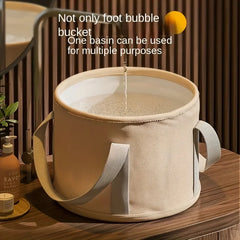 🛁✨ Foldable Foot Soak Bath Tub | Portable Foot Spa Basin 💆