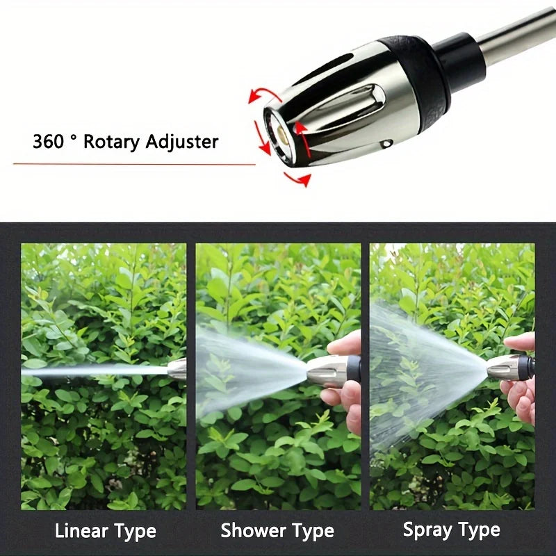 🚗💦 High-Pressure Car Wash Water Gun | Foam Spray Hose Nozzle