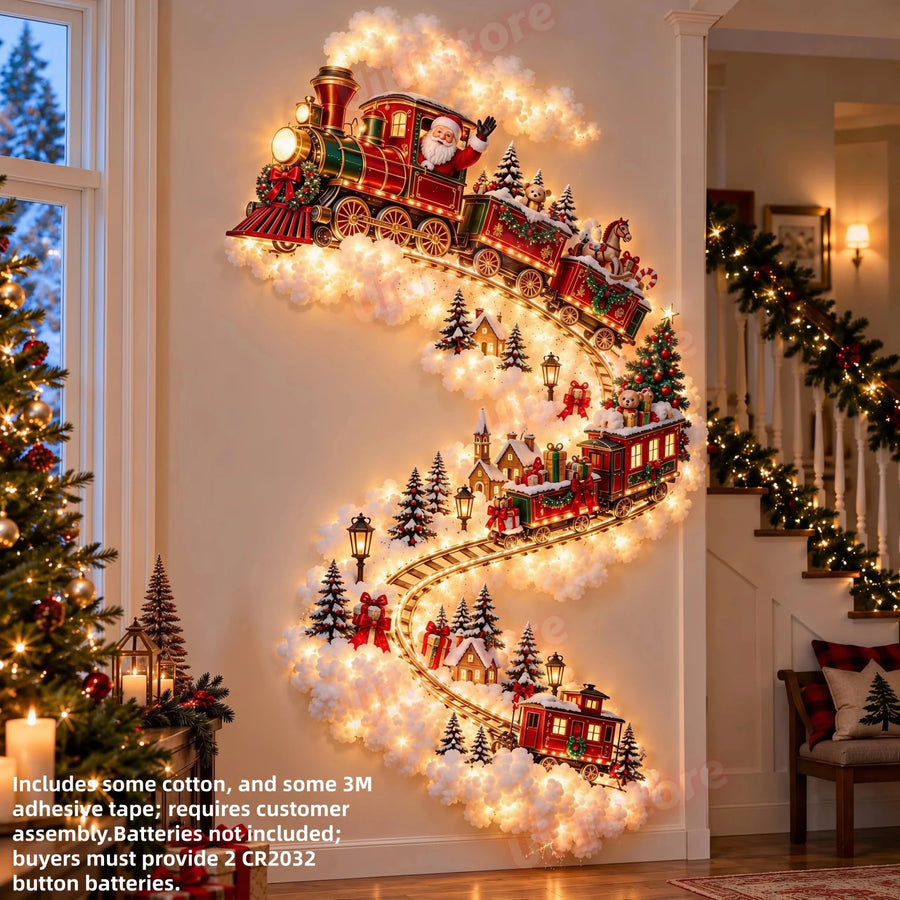🎄 Christmas Magic Trail LED Wall Decoration – Santa & Reindeer - securova.shopsecurova.shopsecurova.shop14:202419806#Santa ClausSanta Claus🎄 Christmas Magic Trail LED Wall Decoration – Santa & Reindeer